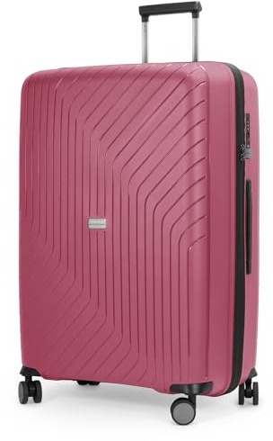Hauptstadtkoffer TXL Stor Hård Resväska 76 cm, TSA Lås, Resväska i Polypropen, Trolley 4 Dubbla Hjul, Lätt 3,4 kg, Expanderbar 120L, Berry