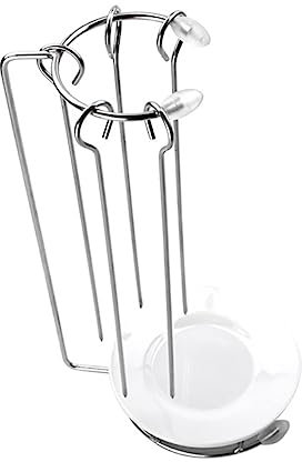 MERRYHAPY 1ensemble Support De Brochettes Acier Rack Suspendu Pour Barbecue Pratique Et Portable Avec Brochettes Pour Camping Et Activités Plein Air