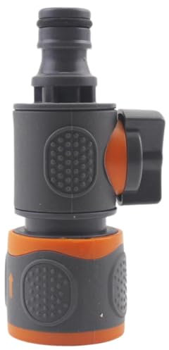 Garden Hose Connector - Hosepipe Connectors | Hose Connector with Control Valve | Garden Hose Fittings Quick Release In-Lines Valve | Garden Hose Shut Off Valve | Water Hose Connectors for Garden