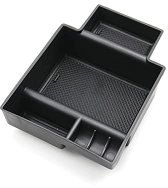 GYTTAK Auto-Armlehnen-Aufbewahrungsbox, Kompatibel Mit Seat Für Leon MK3 Für Leon C&upra 5F 2013 2014 2015 2016 2017 2018 2019 Mittelkonsolen-Aufbewahrungsbox(001)