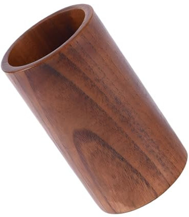 BUGUUYO Küchenutensilienhalter Aus Holz Für Besteck Löffel Und Gabeln Praktischer Stifthalter Für Arbeitsplatte Organizer Für Küche Und Esszimmer Retro Design Für Ordnung