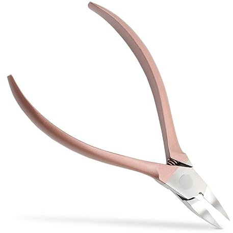Healeved Cortauñas De Alta Dureza Cortador De Cutículas Portátil Alicates Para Uñas Manos Pies Diseño De Mango Único