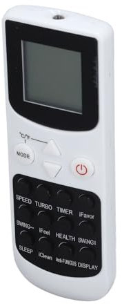 Télécommande AC Universelle Compatible pour AUX avec Royal SUBTROPIC Clima Climatiseur RC F23HN, Caractéristiques Matériau ABS de qualité Supérieure et Accès Facile à Toutes Les