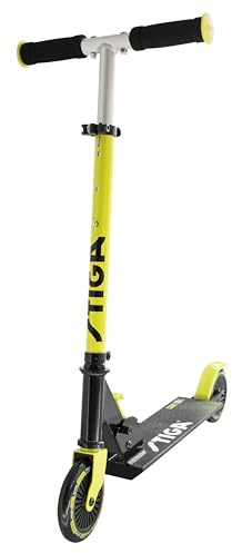 STIGA Comet 120-S Sparkcykel för Barn, Svart/Lime Grön
