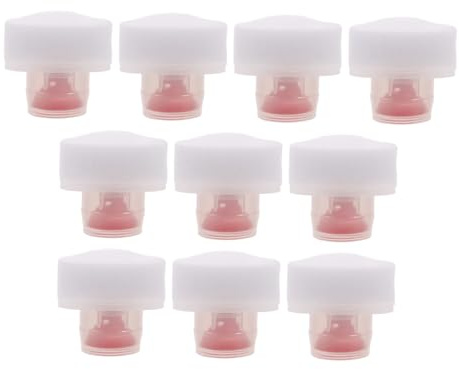 TOPPERFUN Esponja para Limpiar Zapatos de Color Claro Triangular 10 Piezas, Limpia Zapatos y Restaura Color Brillante, Adecuado para Calzado y Espacios Difíciles