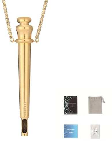 Scoop Necklace, Stash Necklace with Spoon, Retractable Necklaces Metal Refillable Design for Fragrance Oil Storage or Stress Relief as Everyday Fashion Accessory (gold)
