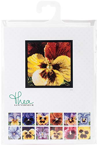 462A Pansy Aida Cross Stitch Kit