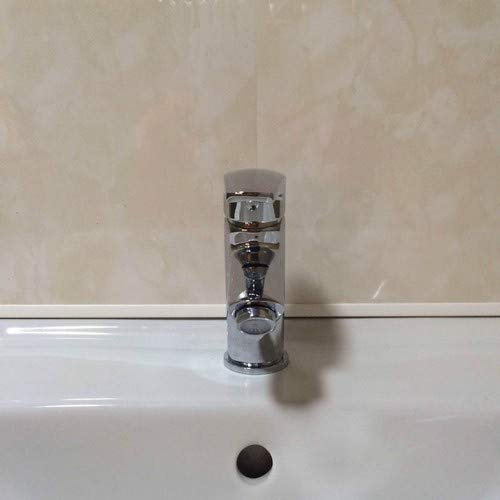 Beige Marble 8mm Wall Panels Bathroom Ceiling Panels Kitchen PVC Shower Wet Wall Cladding (6 Pack)