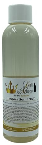 Dufte Momente Sauna Aufguss Konzentrat Inspiration Erotic - Lavendel, Orchidee, Vanille, Ylang - 250ml - Saunaduft beliebt bei professionellen Anwendern