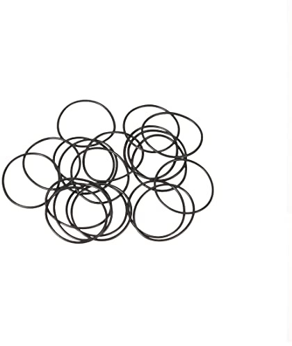 sourcing map Packung mit 20 Metrische Dichtung Gummidichtung Nitrilkautschuk O-Ringe 21mm AD 19mm ID 1mm Breite
