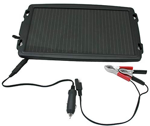 Caricabatteria a energia solare, 12 Volt, 12 V, per camper, roulotte, barca, caravan, moto, auto