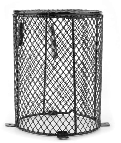 Reptil Värmarskydd, Värmebeständig Mesh Anti-skållning, Reptil Cage Protector, Lampskärmsskydd och pålitligt