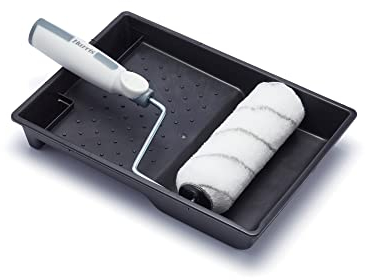 Harris Seriously Good Walls & Ceilings - Set di rulli a pelo medio, include vassoio da 17,8 cm, cornice, 2,5 x 17,8 cm