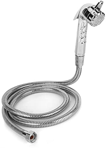 Duschkopf mit Schlauch Multifunktionale Handbrause Edelstahl 1,5m Schlauch Duschköpfe Regendusche G1/2 Duschbrause Set für Bad Wohnmobil