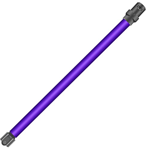 Italdos Teleskoprohr Starre Verlängerungsstange Kompatibel Mit Dyson V6 Animal DC 62 58 59 - Länge 73 cm Schlauch Mit Schnellverschluss - Violett