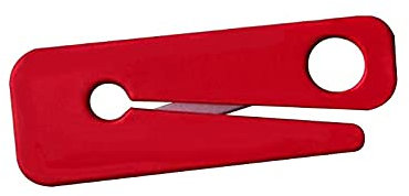 Myazs Couteau de sécurité - Couteau de poche d'extérieur pour voiture - Coupe-ceinture en acier inoxydable - Plastique résistant aux chocs