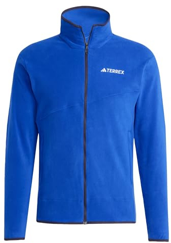 adidas Herren Terrex Multi Full Zip Fleece Jacket, Semi Lucid Blue, M