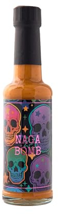 Big Ginger Sauce Co | Naga Bomb Hot Sauce | Chilli Pepper Sauce | Bottle 150ml