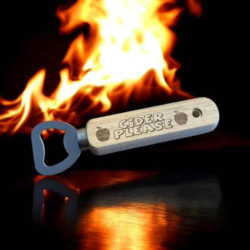 Cider Bottle Opener – Wooden Rustic Design