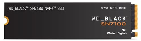 Western Digital SSD interno 4TB WD Black SN7100 (lettura fino a 7.250 MB/sec) M.2-2280 NVMe WDS400T4X0E-EC