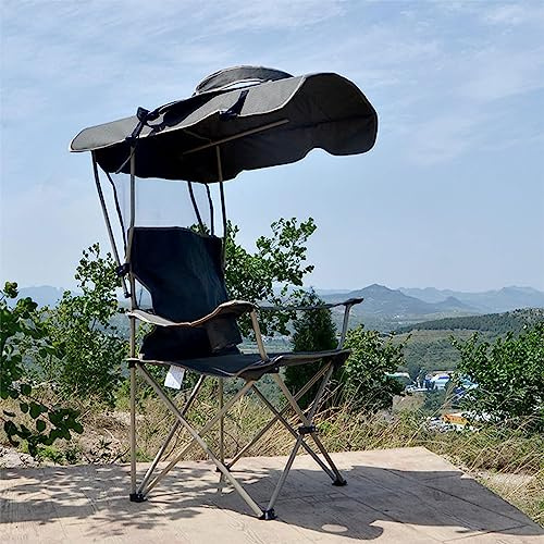 GYKOZY Silla Plegable para sombrilla, tamaño Plegable y portátil, fácil de Transportar, Playa, Camping, Barbacoa, Pesca y Otras Actividades al Aire Libre. (A)