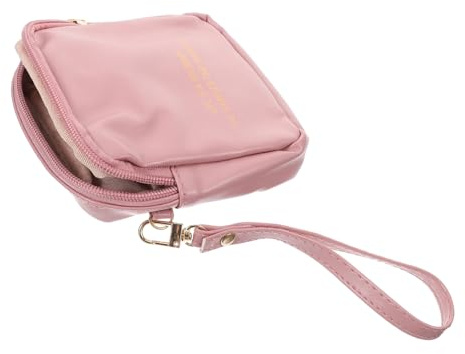 Beaupretty Trousse de Voyage Petite pour Serviettes Hygiéniques Organisateur Menstruel avec Fermeture Éclair Pochette de Rangement Discrète pour Produits Hygiéniques