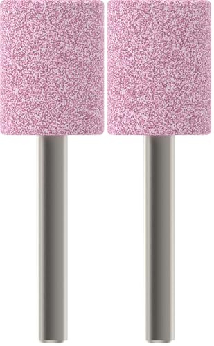 BOSCH 2608620012 - Punta de amolar Cilíndrica, dura: 6x20x 26mm, 20 x 26 mm (Confezione da 2)