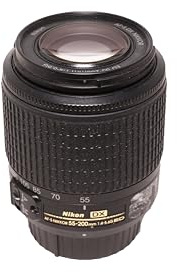 Nikon - Objectif AF-S DX 55-200 mm f/4-5.6G ED