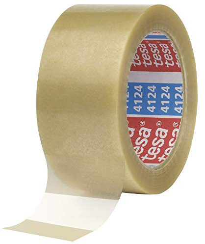 Tesa 57176-00000 Apto Para Uso en Interior 66M Pvc Transparente Cinta Adhesiva - Cintas Adhesivas (Transparente, Envoltorio, Pvc, 66 M, 50 Mm)