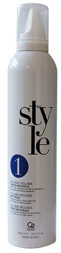 Style - Mousse Volume Tenuta Naturale - Lascia i Capelli Leggeri e Luminosi, Fissa la Piega con Effetto Naturale - 300 ml
