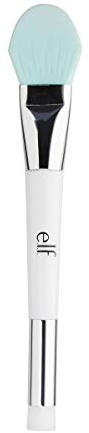 e.l.f., Pore Refining Brush and Mask Tool, Silicone Spatula, Gentle, Versatile, Applies Foundation Mess-Free, Removes Dirt and Makeup, Blends, Easy To Clean