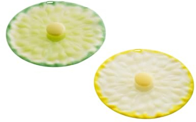 Charles Viancin Silicone Cover, Yellow/Green, 12 cm