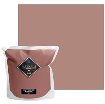 BARBOUILLE Acryl-Lack Satin - Möbel, Holz, Wände und Decken - 5 ltr Rot & Pink - Auto Simone