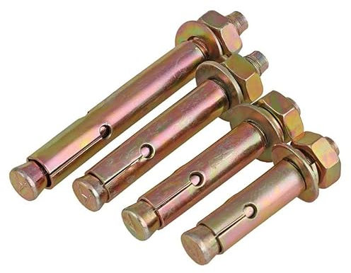 Dehnschraubenbolzen, Befestigungsstopfen, Bolzenhülse, Ankerbolzen, Schraubenmuttern, externe Dehnschraube Dehnbolzen-Explosionsschraube M14 M16 M20 (2 Stück) (Länge: 150 mm, Größe: M20) ( Color : 120