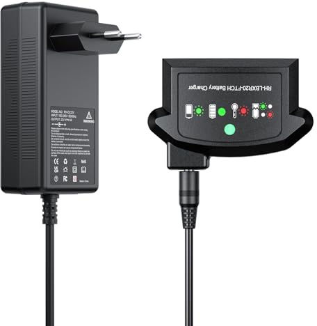 BATTOOL Para cargador Black y Decker de 18 V BL2018 BL2018-XJ BL1518 LBXR20-OPE LBXR20 LB20 LBX20 LBX4020 LB2X4020 LBXR2020-OPE BL1514 LBXR16 18V/200 V batería de ion de litio de