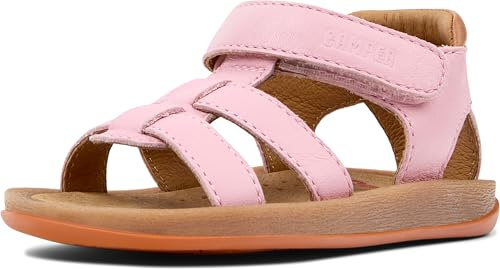 Camper Girls Bicho K800628 T-Strap Sandal, Medium Pink 004, 6 UK Child