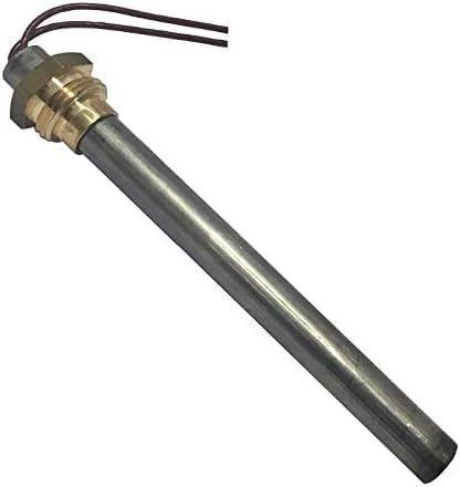 Jpshop Candeletta Resistenza Accensione Stufa a Pellet da 250W, 114mm-94mm, Filettatura 3/8, Diametro 12,5mm, per Stufe Ravelli