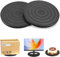 Lot de 2 plaques rotatives universelles de 20 cm - Plateforme rotative à 360 ° - Plateau rotatif multifonction avec roulements à billes en acier - Pour moniteur, TV, haut-parleur, artisanat, plantes