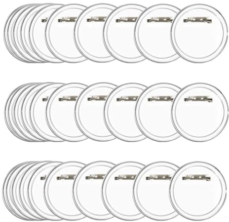 Mskidand 30-pack 58 mm genomskinliga knappnålar akryl design knapp bricka klar bildknappar märken kit för gör-det-själv-hantverk3
