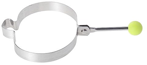 Mikinona Molde Para Huevos Fritos De Acero Inoxidable Molde Para Freír Huevos Molde Para Panqueques Molde Para Huevos Fritos Molde Para Panqueques Moldeador De Huevos Plateado