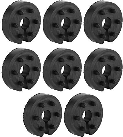 Yusat Accesorios Universales para Automóvil Limitador de Recorrido de Suspensión Hebilla de Clip de Varilla Limitador de de Resorte de Goma Fácil Instalación Elasticidad R