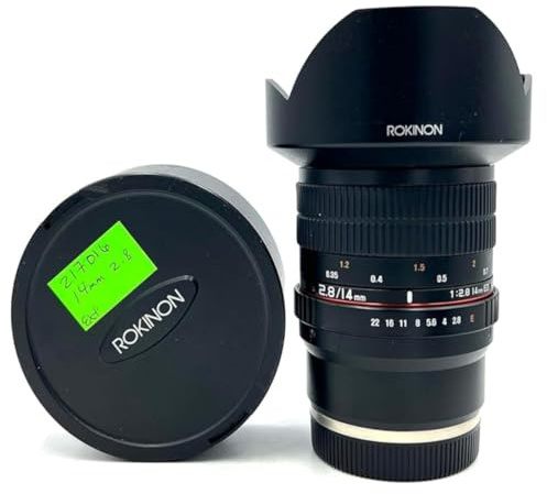 Rokinon 14 mm F2.8 Lente Ultra Gran Angular