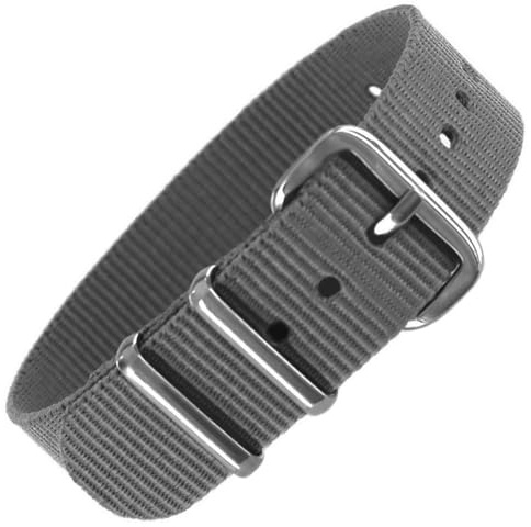 Pacific Time Uhrenarmband Nylon 16 mm bunt atmungsaktiv waschbar Kinder Sport Wechselarmband