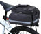 Wildken Gepäckträgertasche für Fahrrad, wasserdicht, Aufbewahrungstasche hinten, für Radfahren, MTB, Sport, Reise, mit Regenhülle (schwarz)