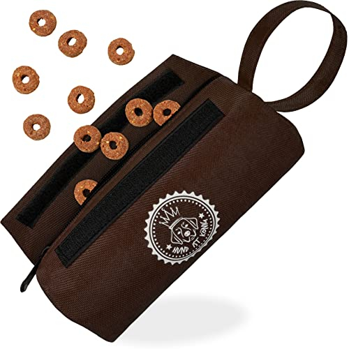 HUND IST KÖNIG Futterdummy für Hunde - Apportierbeutel für alle Hunderassen - Futterbeutel - Perfekt für Dummy Hundetraining + Trainings-eBook