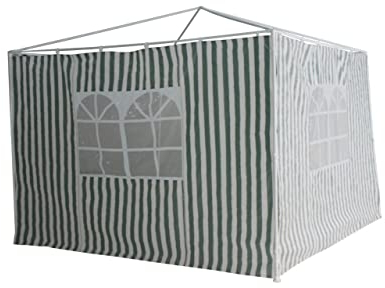 TrendLine Seitenteile zu Pavillon 300 x 300 cm Seitenwand Pavillon 2 Stück