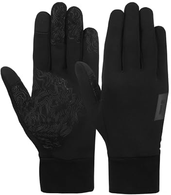 Reusch Outdoor Handschuhe für Herren & Damen | Touchscreen-kompatibel | leichte & atmungsaktive Fleecehandschuhe, für Sport, Langlaufen, Wandern & Freizeit, Größe 6-11, Ashton TOUCH-TEC