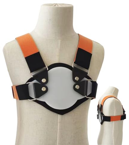NICHOY Ortesis de Pectus Carinatum para Adultos: Soporte para el Pecho de Paloma con ajustador de tamaño, aparatos ortopédicos de Costillas en valgo, fácil de Usar(Adjustable Model)