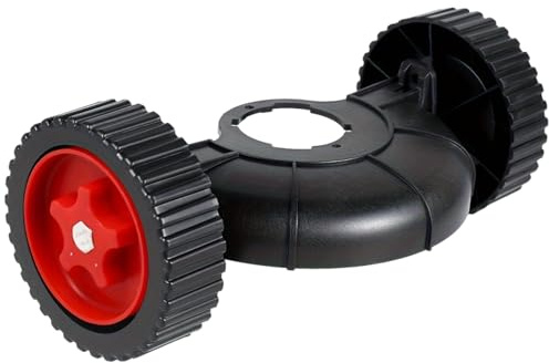 Ruote per decespugliatore,Ruote di supporto per decespugliatore, Ruote di supporto regolabili Ruote ausiliarie, Accessorio per da giardino con ruote ausiliarie per trimmer a batteria