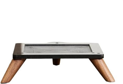 Boxenständer Lautsprecherständer Kompakter und exquisiter Desktop-Audioständer aus massivem Holz, Lautsprecherständer, Lautsprecherständer, Lautsprecher-Desktop-Ständer für Heimkino und Studio